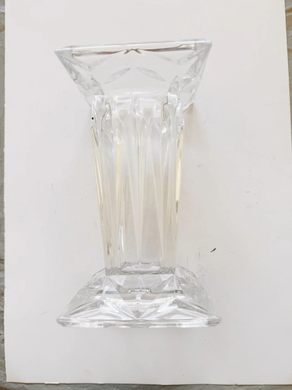 PartyLite Clear Cut Glass 7